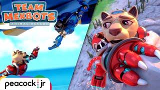 The Mekbots Closest Calls! (28 Minutes of Action Rescues) | TEAM MEKBOTS