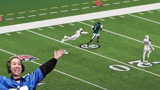 REACTING TO Dallas Cowboys vs Philadelphia Eagles Madden Simulation