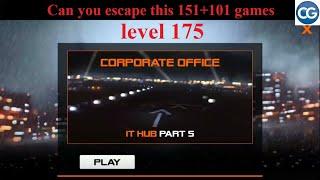 Can you escape this 151+101 games level 175 - IT HUB PART 5 - Complete Game