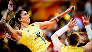 Art of The Legendary Thaisa Daher de Menezes | Monster Spikes, Blocks and Serves | HD |