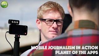 Smartphone Filmmaking - Mobile Journalism in Action - London South Bank Skatepark | Ginx TV