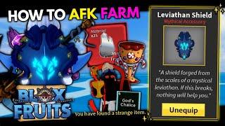 How To AFK Farm Mirror Fractal | Blox Fruits UPDATE 20 