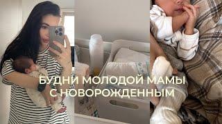 ПЕРВЫЕ ДНИ С НОВОРОЖДЕННЫМ  / ПРОБЛЕМЫ С ГВ / БУДНИ МОЛОДОЙ МАМЫ НА ФРИЛАНСЕ