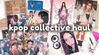 распаковываем кпоп мерч Stray Kids, Xdinary Heroes, Ateez, Aespa, Le Sserafim  kpop collective haul