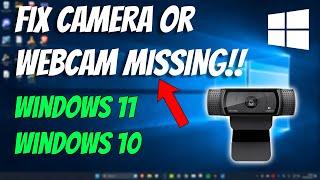 How To Fix Camera is Missing in Device Manager [2024]