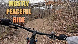 Wissahickon Valley Park Philadelphia PA MTB (Feb 2024)