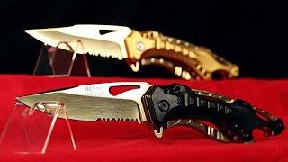 MTech USA Gold Ballistic Assisted Opening Pocket Knife Series