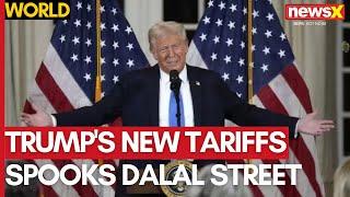 World News: Global Markets Reel as Trump’s Tariff Threats Hit Stocks; Sensex & Nifty Fall | NewsX