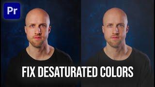 FIX DESATURATED EXPORT COLORS in Premiere Pro