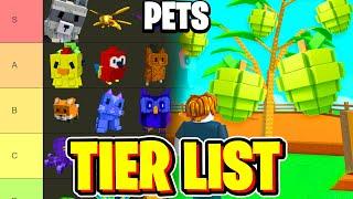 *NEW* GROW A GARDEN PETS TIER LIST! (BEST PETS In GROW A GARDEN SUMMER UPDATE) Roblox
