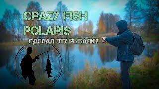 Crazy Fish Polaris. Рыбалка на ультралайт.