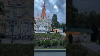 Almaty beautiful church  | #almaty #almatychurch #beatifulflowers
