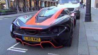 CRAZY One Off MSO McLaren P1 in London!