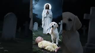 Angel Dog and Jesus save the poor child！