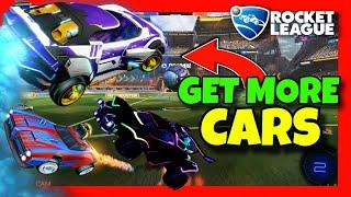 How to Get MORE CARS in Rocket League  2024 GUIDE - Unlock NEW Cars Fast in ROCKET LEAGUE