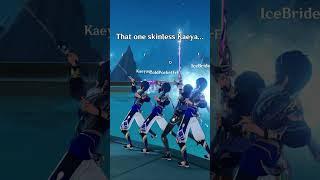Fontaine DESTROYED Kaeya ️ #shorts #genshinimpact #meme