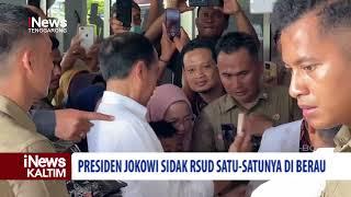 Jokowi Janjikan Penuhi Kebutuhan Rumah Sakit Abdul Rivai Berau Pada 2025 Mendatang | iNews Kaltim