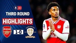 Gunners Survive Leeds Threat with Nelson on Target | Arsenal 1-0 Leeds  | Emirates FA Cup 19/20