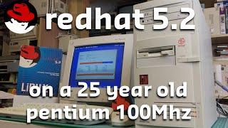 Redhat Linux 5.2 on 25yr old PC