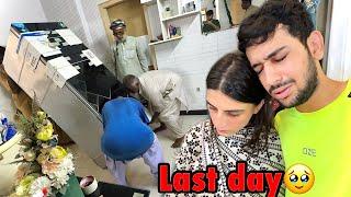 Ghar chorte waqt sab emotional hogaye | ab se new journey start