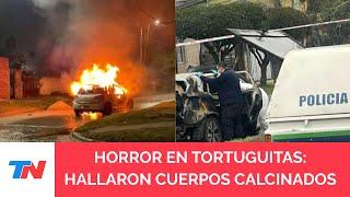 Encontraron dos cuerpos calcinados dentro de un auto en Tortuguitas: investigan un ajuste de cuentas