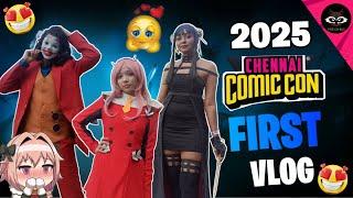 Chennai Comic Con 2025 (தமிழ்) | First Vlog | Comic Con | MOB GAMING