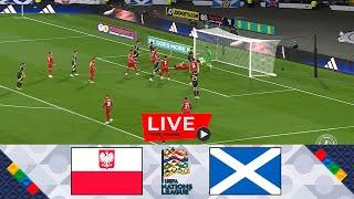 [LIVE] Poland vs Scotland | UEFA Nations League 2024 | Match Today Watch Streaming