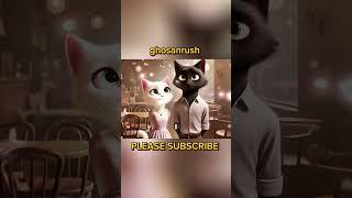 Part 2 , Cat Happy Ending #cat #ai #animation #catvideos #catlover #cats #cute #poorcat #shorts #sad