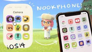 how to: iOS 14 Animal Crossing Nookphone home screen setup! | @imAnnaMolly