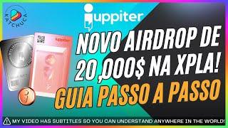 Novo Airdrop da iUPPITER preparação para os Jogos NFTs