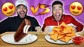 MARVINS LIEBLINGSESSEN VS KELVINS LIEBLINGSESSEN CHALLENGE !!! #2