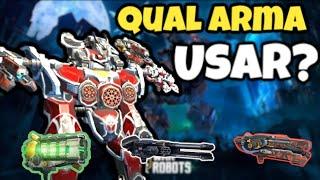 WAR ROBOTS -  Gameplay - As melhores ARMAS para o MARS! Qual escolher?