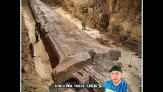 3000 Year Old Nephilim Swords Unearthed in Turkey of Colossal size, are they real?? #nightgod333