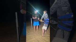 Big Sand Tiger Shark Caught From The Beach?!? ​⁠@RiptideTackle1  #sharkfishing #fishing #lbsf