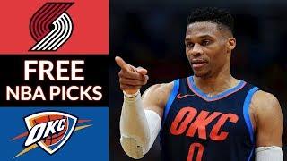 NBA Picks of the Day - Portland Trail Blazers vs Oklahoma City Thunder