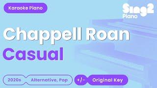 Chappell Roan - Casual (Piano Karaoke)