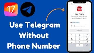 How to Use Telegram Without Phone Number | How to Create Telegram Account Without Number 2024