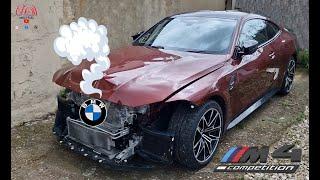 Repairing my G82 M4 Competition XDrive - Salvage repair - Aventurine Red