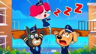 OMG! Papillon is Sleepwalking | Very Sad Story | Sheriff Labrador Animation