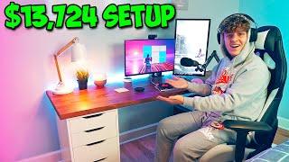 15 Year Old's DREAM Gaming Setup/Room Tour! ($10,000+) | Kybo