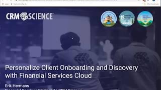 Webinar: How to Personalize Client Onboarding & Discovery with Salesforce Financial Services Cloud