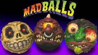 Mondo Madballs Horn head, Skull Face, and Slobulus Review