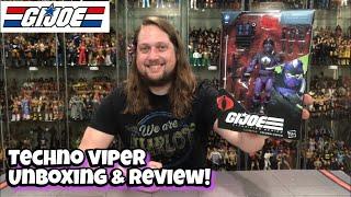 Techno Viper GIJOE Classified Series Unboxing & Review!