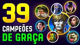 39 CAMPEÕES GRÁTIS  Raid Shadow Legends Codigos  Português