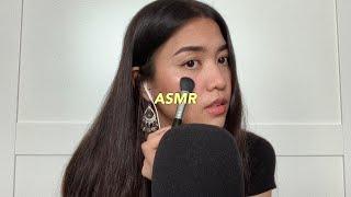 ASMR ⟡ Makeup with me | chitchat & tapping (Malaysia)