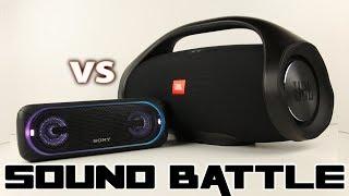 JBL Boombox vs Sony SRS XB40 :SoundBattle