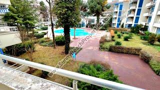 Pool view furnished 1-bedroom apartment for sale Excelsior 50m from beach Sunny beach Bulgaria