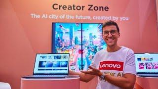 Lenovo Innovation World 2024: Lenovo Creator Zone on the Yoga Pro 9i