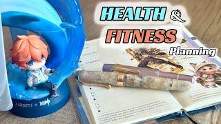Managing my Health and Fitness Goals | Plan With Me & Genshin Unboxing