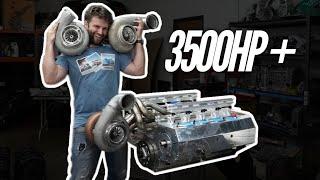 THE 12 ROTOR GETS 3 MASSIVE TURBOS